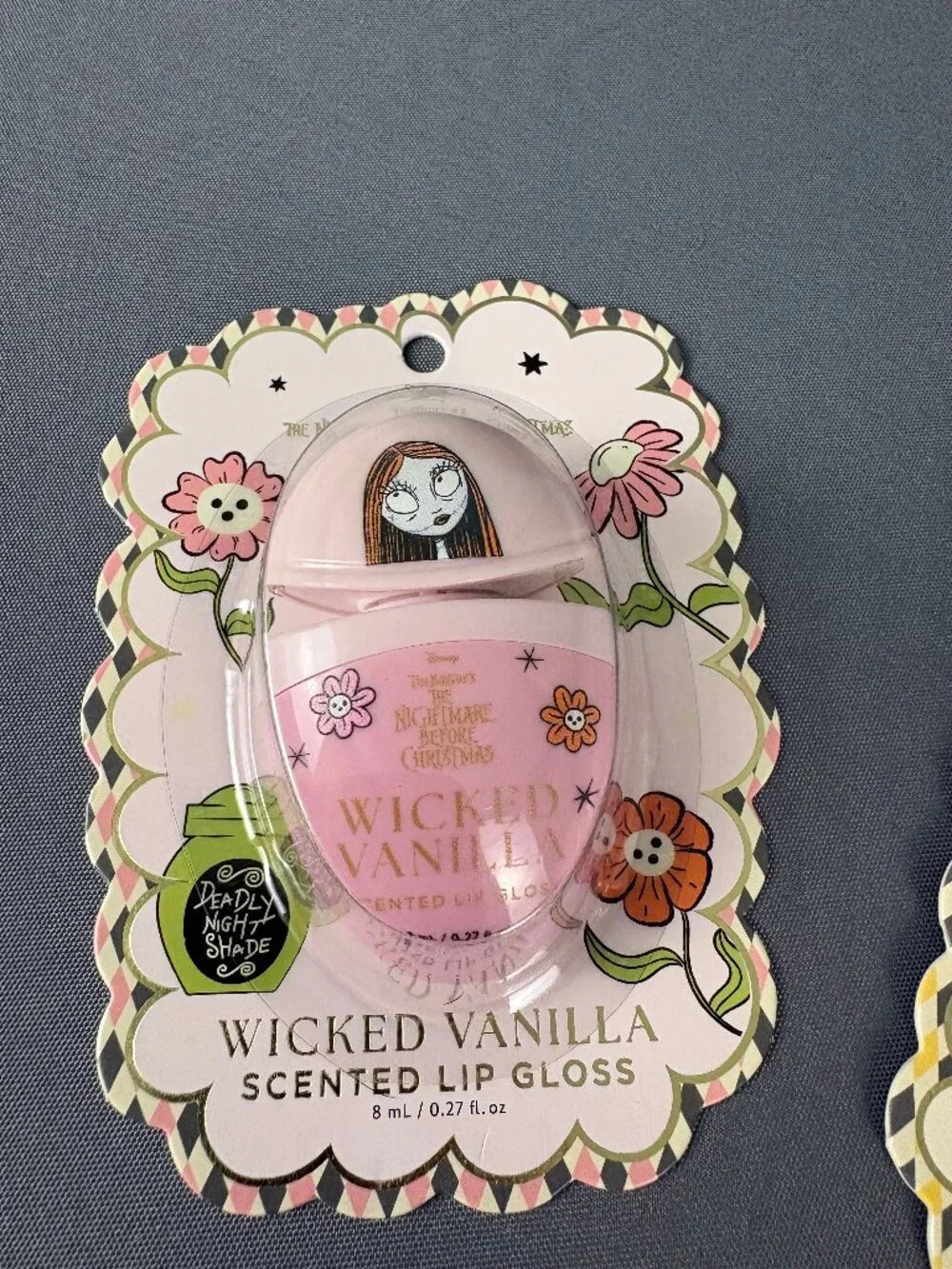 Disney Nightmare Before Christmas Scented Lip Gloss Set of 4 NWT